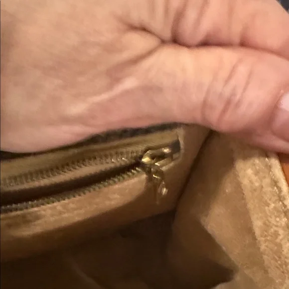 Celine Brown Monogram Crossbody Bag